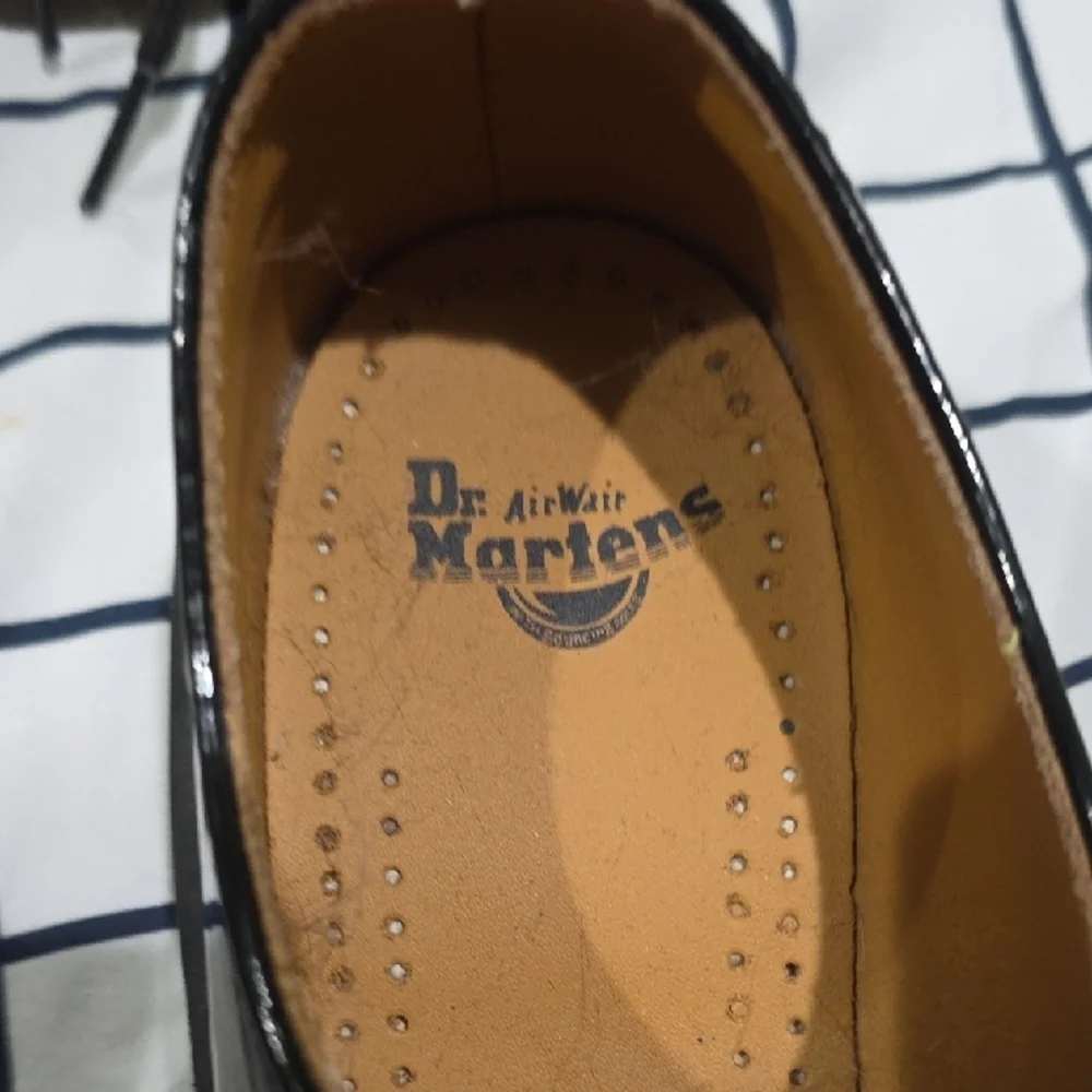 Dr. Martens Glossy Black  Oxfords - Picture 5 of 8